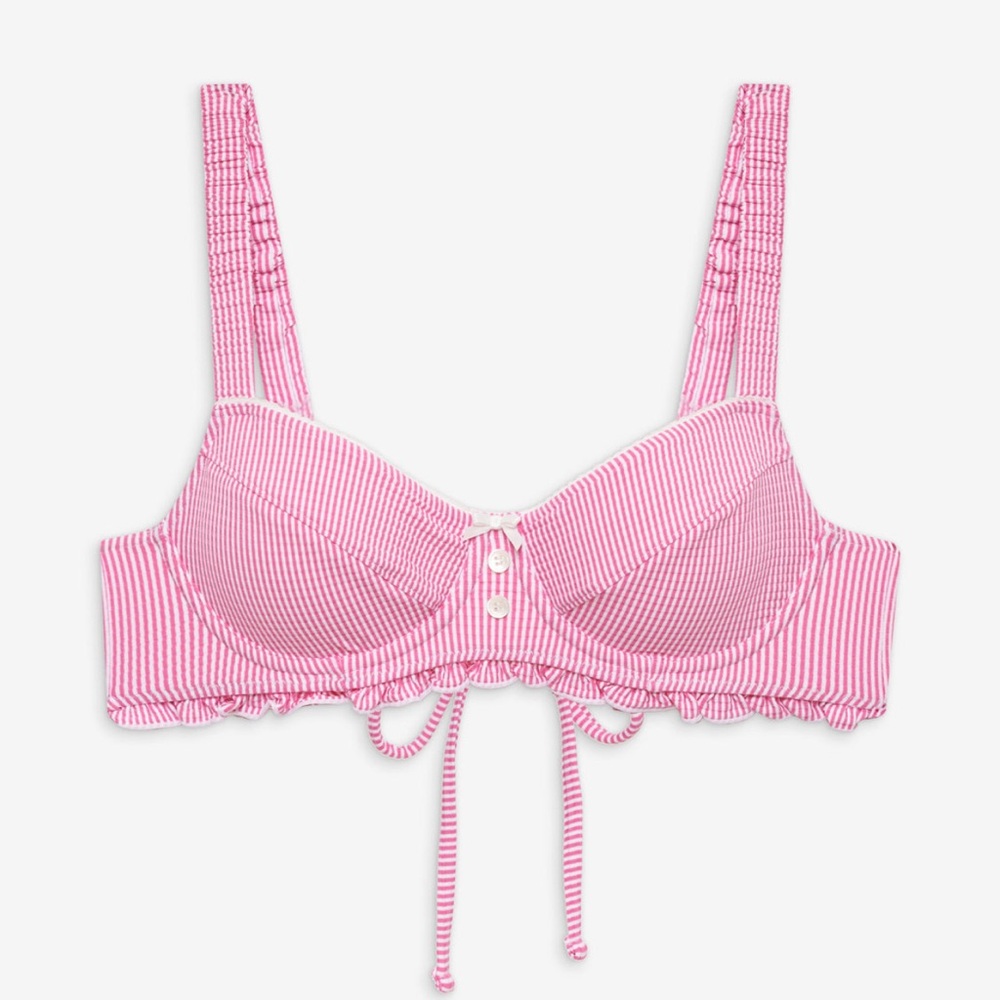 NWT Frankie’s Bikinis Jane Underwire Bikini Top